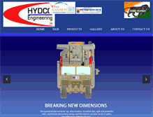 Tablet Screenshot of hydcoengineering.com